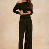 Rollover Waistband Pant