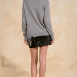 Fringe Detail Sweater