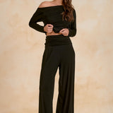 Off The Shoulder Long Sleeve