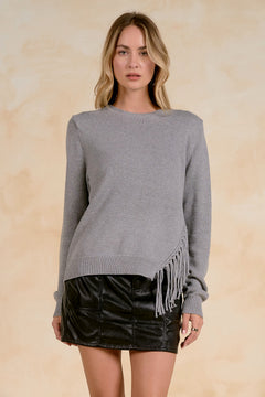 Fringe Detail Sweater