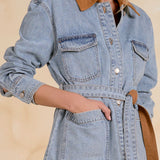 Collar Front Pocket Jacket