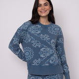 Paisley Crew Neck