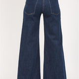 High Waisted Wide Leg Jean