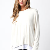 Layered Long Sleeve Top