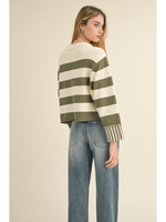 Stripe Sweater Top