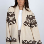 Long Sleeve Shawl Collar - natural, womens cardigan collection