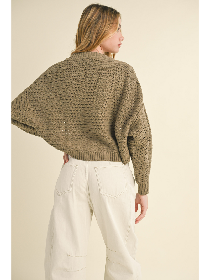 Shrug Style Sweater Cardigan