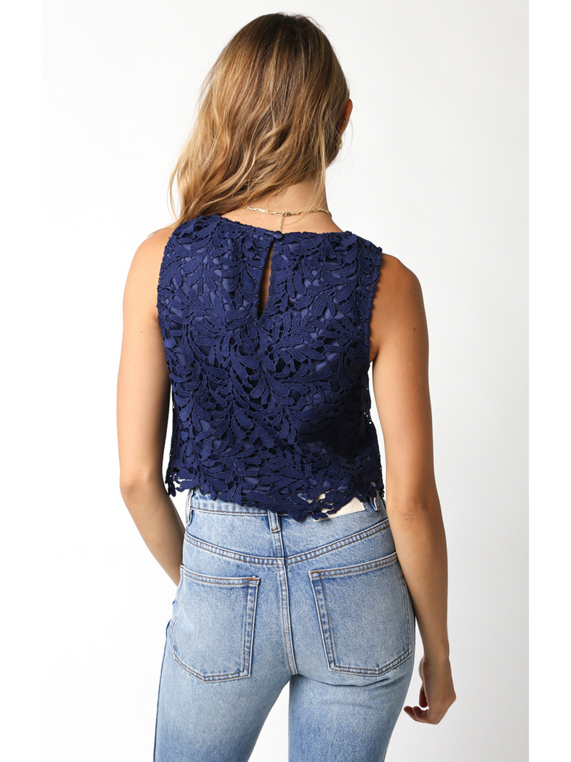 Crop Lace Top