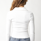 Collared Zip Up