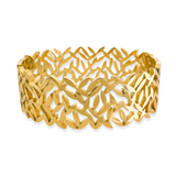 Wide Vine Pattern Bracelet