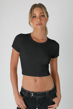 Shirred Crop Top