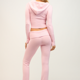 Sweater Hoodie With Long Pant Set