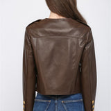 Double Breasted Faux Jacket