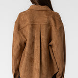 Oversized Faux Suede Shacket