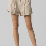 Linen Pleated Short
