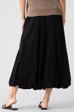 Ballon Hem Maxi Skirt