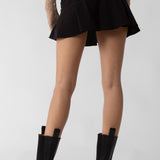 Ruffle Mini Skirt