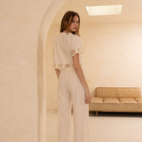 Embroidered Trim Set