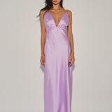 Satin Maxi Dress