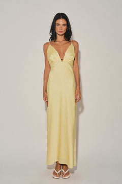 Satin Maxi Dress