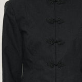 Satin Jacket With Frog Fastening
