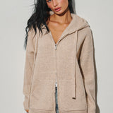 Zip Up Hoodie Sweater