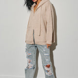 Zip Up Hoodie Sweater
