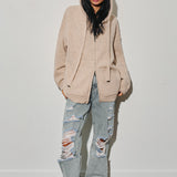 Zip Up Hoodie Sweater