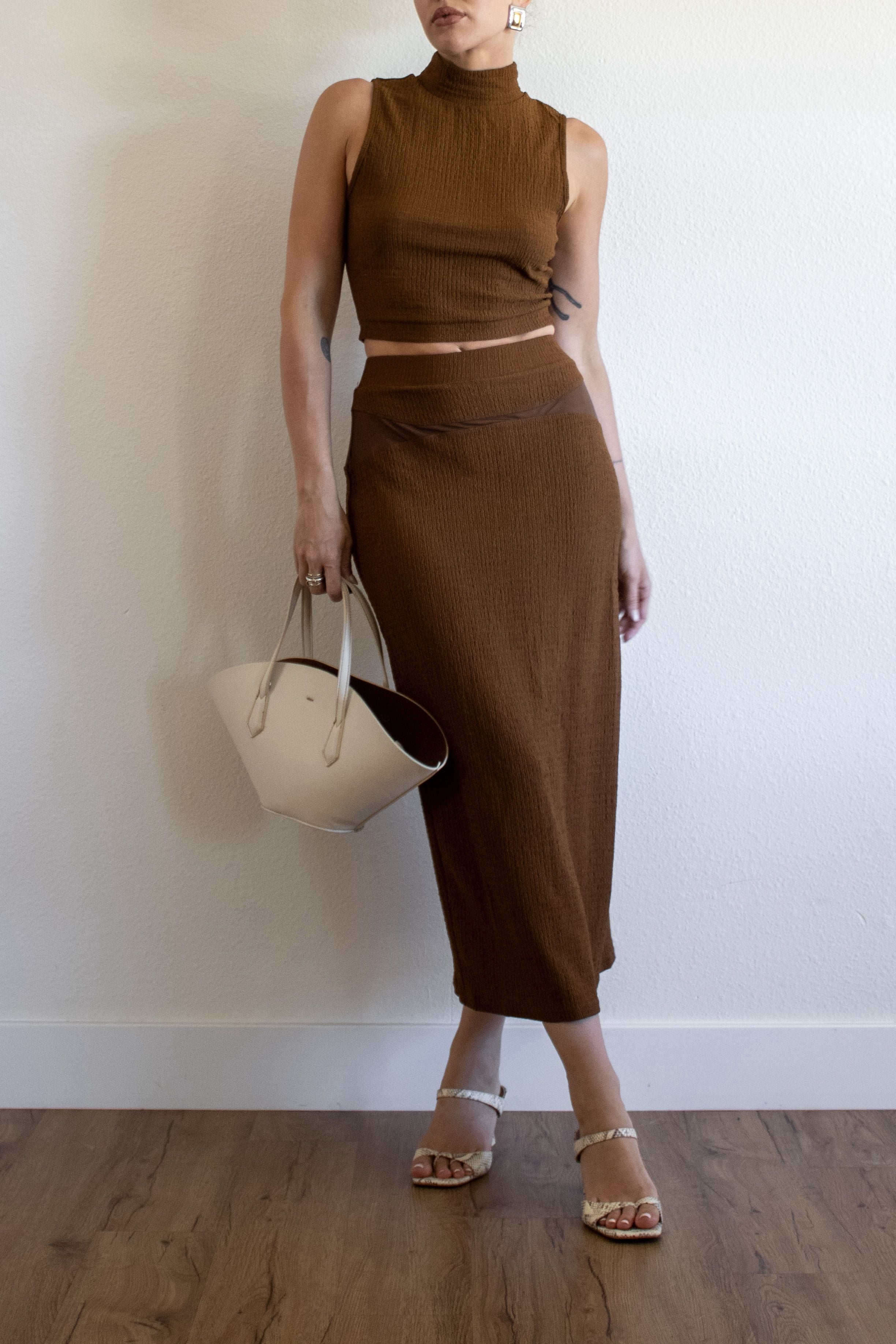 Tank Top And Midi Skirt Set – Ruby and Jenna