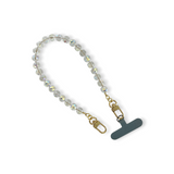 Round AB Crystal Phone Strap