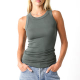 Muscle Tee - Sea Green, Women's Tops Collection
