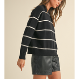 Striped Sweater Top