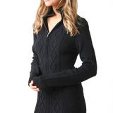 Zip Knit Dress