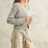 Crochet Knit Cardigan