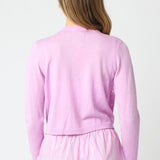 Thin Button Up Cardigan - Lilac, Women's Tops Collection