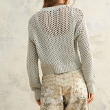 Crochet Knit Cardigan