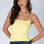 Square Cami - Lemon, Women's Tops Collection