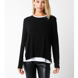 Layered Long Sleeve Top