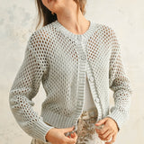 Crochet Knit Cardigan