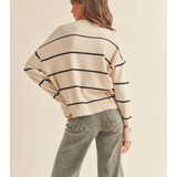 Striped Sweater Top