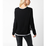 Layered Long Sleeve Top