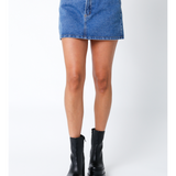 Mini Denim Skirt