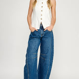 Halter Neck Sleeveless Top