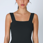 Square Tank - Black, Women's Tops Collection