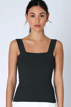 Square Tank - Black, Women's Tops Collection