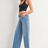 Just Black - Seamed Wide Leg