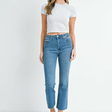 Just Black- HR Tonal Crop Flare