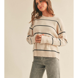Striped Sweater Top