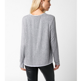 Layered Long Sleeve Top