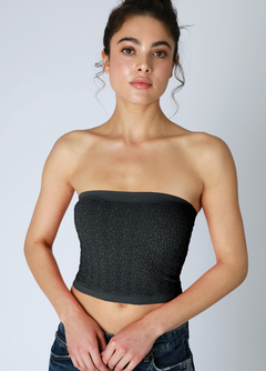 Floral Lace Tube Top
